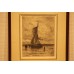 Mesdag 23- 2-1831 10-7-1915  Prent in lijst (19ᵉ eeuw) Lossen visvangst