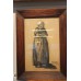 Alandt Max Alexander (19ᵉ-20ᵉ eeuw)  8 06 1875 10 01 1930, zwart en wit krijttekening in lijstScheveningse vrouwtje