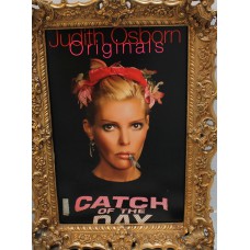 Judith Osborn originals (20ᵉ eeuw) Poster in verguld plastic ornamenten lijst
Catch of the day