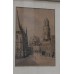 Nobbel B (20ᵉ eeuw) Litho in lijst  Grote kerk te Zwolle