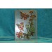 (20ᵉ eeuw) Glas en lood
Vlinders met bloemdecor