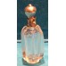 Nederlands gekeurd (19ᵉ eeuws) Zilver Kristal Parfum flesje in Rococo stijl zonder stop