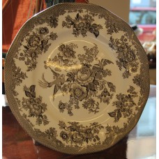 Wedgewood (20ᵉ eeuw) Sierbord Decor Fasanten en bloemen