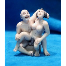 Chinese Ivoor (Begin 20ᵉ eeuw) Netsuke
Sexs voorstelling