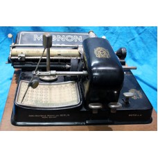 AEG MignonTypemachine 1910-1915
Vroeg systeem met een wijs arm