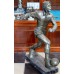 Arpeco Brons gips (20ᵉ eeuw)
Voetballer Aad Mansveld no 9 op marmeren voet