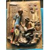 ASP Aardewerk  (20ᵉ eeuw) 
Wandplaquette vissersfamilie en vangst
