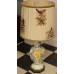 China Aardewerk (20ᵉ eeuw)Chinese staande lamp de voet met druivenmotief voorzien van kap