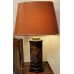 China Hout  (20ᵉ eeuw)
Chinese 6-kantige staande lamp met kap