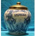 Aardewerk  (20ᵉ eeuw) 
Amphora tabakspot met koperen deksel