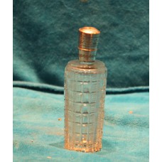Kristal met zilver (19ᵉ eeuw) 
Parfumflesje met stop
