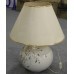 Aardewerk (20ᵉ eeuw)Witte schemerlamp met kap