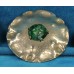 Cardolus Zilver (1900-1915)Broche groen  Amsterdamse school