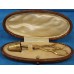 Goud (20ᵉ eeuw)   ca. 1860Schaar met vingerhoed in een etuitje