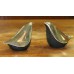 Abstract Silver plate (20ᵉ eeuw) 
2 vogels