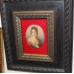 Herm Olieverf op celluloid in lijst (20ᵉ eeuw) Miniatuur
Dame met laag decolleté