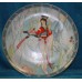 Jiang Xue Bing Porselein Polychroom (20ᵉ eeuw) Sierbord
 Mooie bloem compleet met originele doos