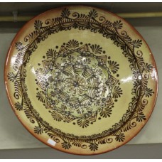 Aardewerk (1947) Sierbord
Met decor van bloemen