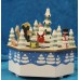 Hongarije (Circa 1950) Speelgoed
6-kantige muziek doos (kerst) met engeltjes kabouter etc