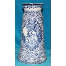 Aardewerk (20ᵉ eeuw)
Blauwe vaas met decor van liefdestafereel