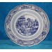 Blauw aardewerk (1985/1986) HB542 SierbordMet decor van het kuipen van haring