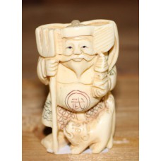 Ivoor  (20ᵉ eeuw) Netsuke
Oorlogsgod