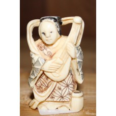 Ivoor  (20ᵉ eeuw) Netsuke
Ben-ten