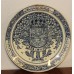 Delft Aardewerk  (1813-1913) SierbordBlauw faïence 100 Koningkrijk