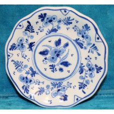 Porcelijne Fles (20ᵉ eeuw) Sierbord Decor bloemen