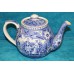 Socieéte Ceramique Maastricht (20ᵉ eeuw)  Theepot met decor tea drinker