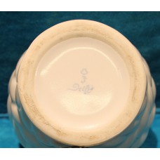 Porceleine Fles Aardewerk (19ᵉ century)  Wit bloempotje