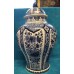 Boch Belgium 1920 (20ᵉ eeuw) Vaas Decor bloemen