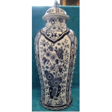 Delft B (20ᵉ eeuw) Vaas Decor bloemen