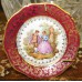 Limoges (20e eeuw) Aardewerk  Sierbord decor verliefd paar