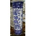 Chinees (20e eeuw) Vaas met blauw decor