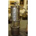 Koper en glas  (1900)
Mijnwerkerslamp met glas beschermer