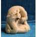 Chinees (19e eeuw) Netsuke Ivoor Draak 