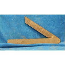 Gereedschap Hout (19ᵉ eeuw)   Verstelbare gradenmeter