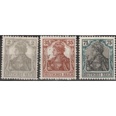 Reich Michel nr. 102-104 Postfris