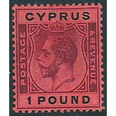 Cyprus King George V 1924 SG 102 