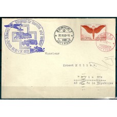 Zwitserland Michel 190x op luchtpostbrief 