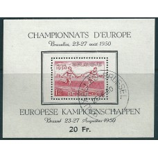 België 1950 Europese atletiekkampioenschappen OBP blok 29