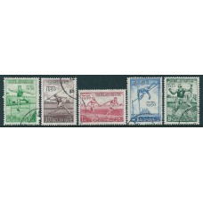 België  Europees atletiek OBP 827-831 