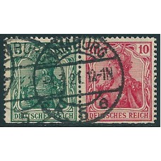 Duitsland Reich Michel W 7 II ac