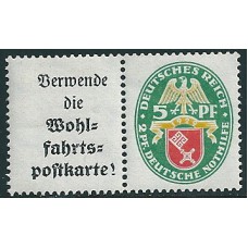 Duitsland Reich Michel W 34