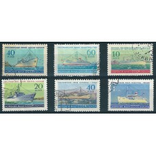 Sovjet Unie Michel 2217-2218 en 2232-2235 met 6 passagiersschepen