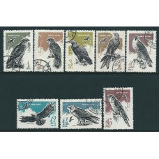 Sovjet Unie Michel 3146-3153 met roofvogels
