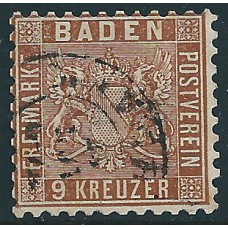 Duitsland Baden Mi 15a gebruikt