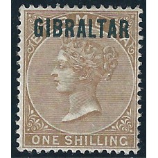Gibraltar Mi. 7, SG 7 ongebruikt