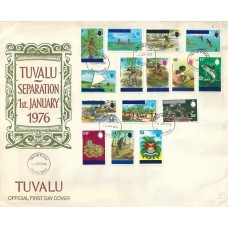 Tuvalu Mi. 1 - 15 FDC